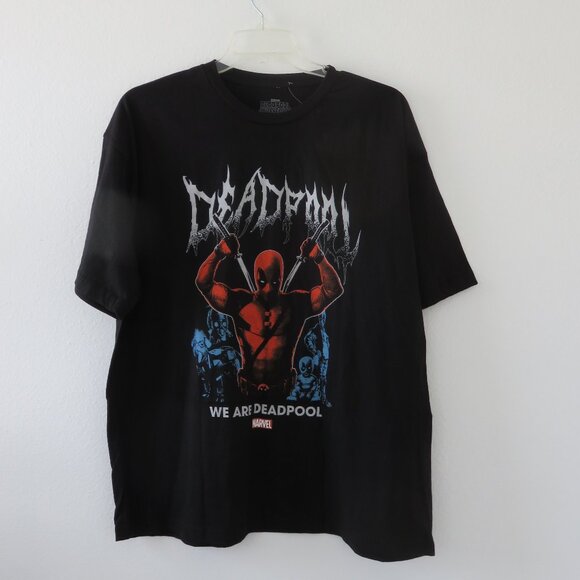 (#U-2) Marvel Deadpool Men's / unisex Short Sleeve Graphic T-Shirt Size XXL - Picture 1 of 4